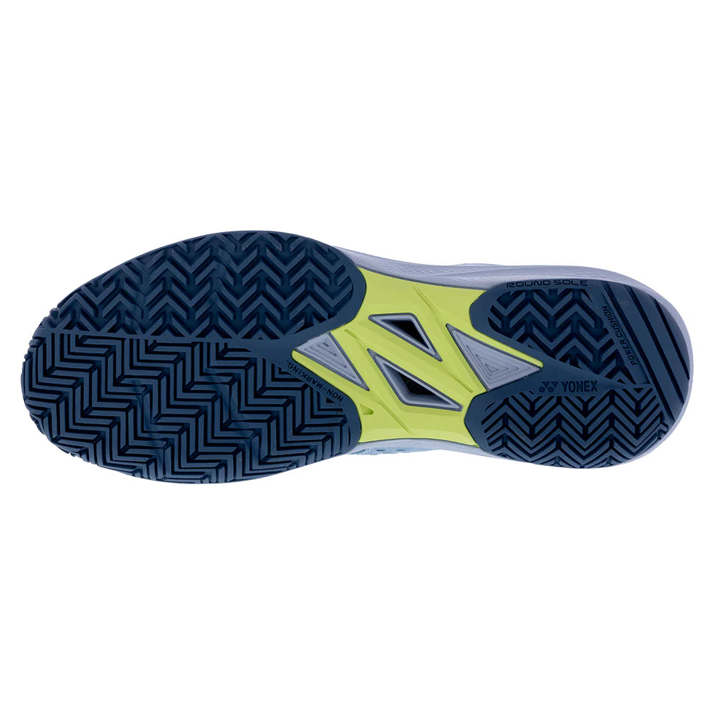 Men`s Power Cushion SONICAGE 3 Wide Tennis Shoes Grayish Blue Footwear Yonex