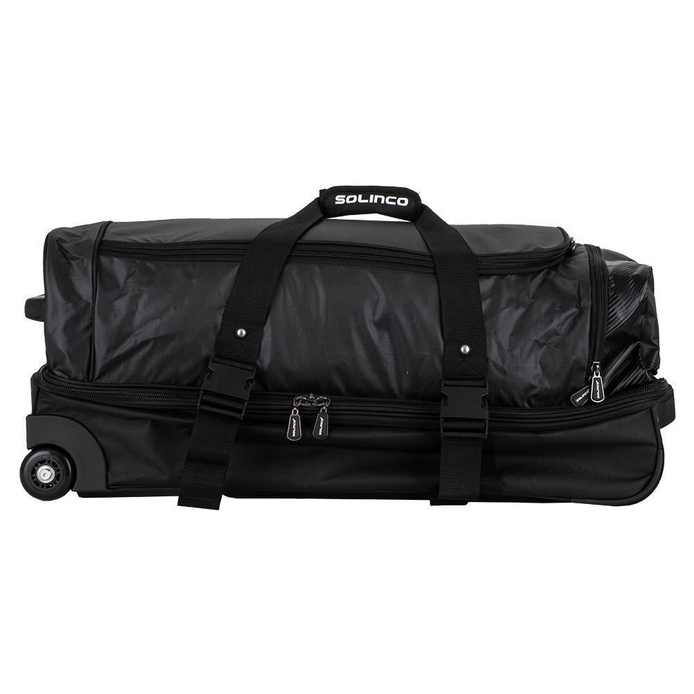 Tour Tennis Travel Bag with Wheels Black Bags Solinco