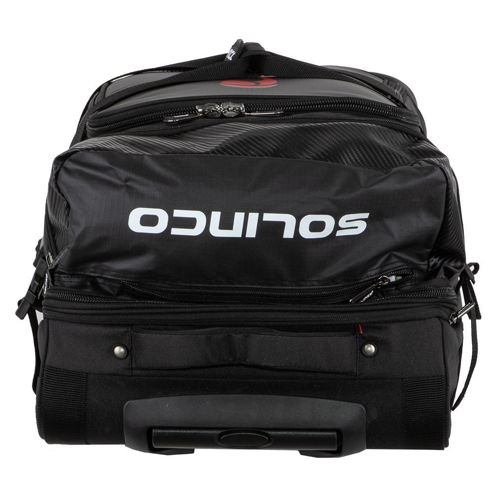 Tour Tennis Travel Bag with Wheels Black Bags Solinco