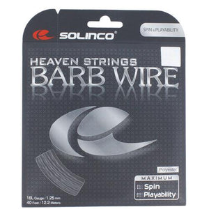 Barb Wire 16L 1.25MM Tennis String Strings Solinco
