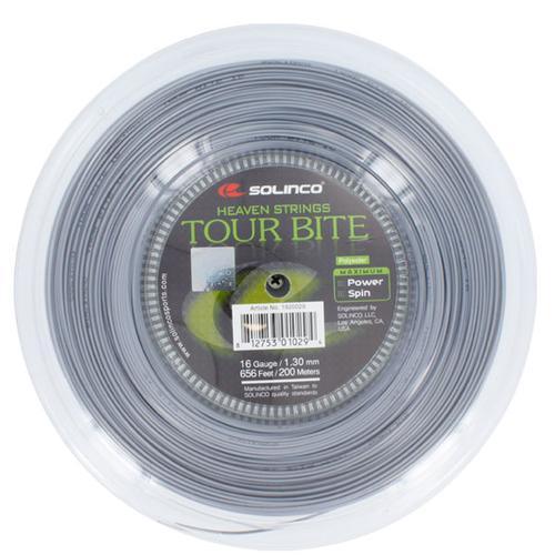 Tour Bite 16G 1.30MM Reel Tennis String Silver Strings Solinco