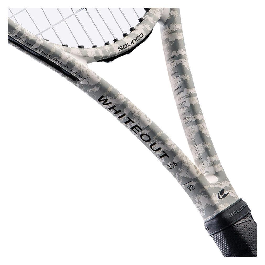 Whiteout V2 305 Demo Tennis Racquet Demo Racquets Solinco