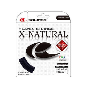 X-Natural Tennis String Black Strings Solinco