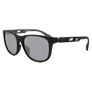 Unisex Active Mirror Sunglasses Matte Black and Smoke Accessories Adidas