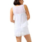 Women`s Swing Tennis Tank Cloud White Apparel Bobbe