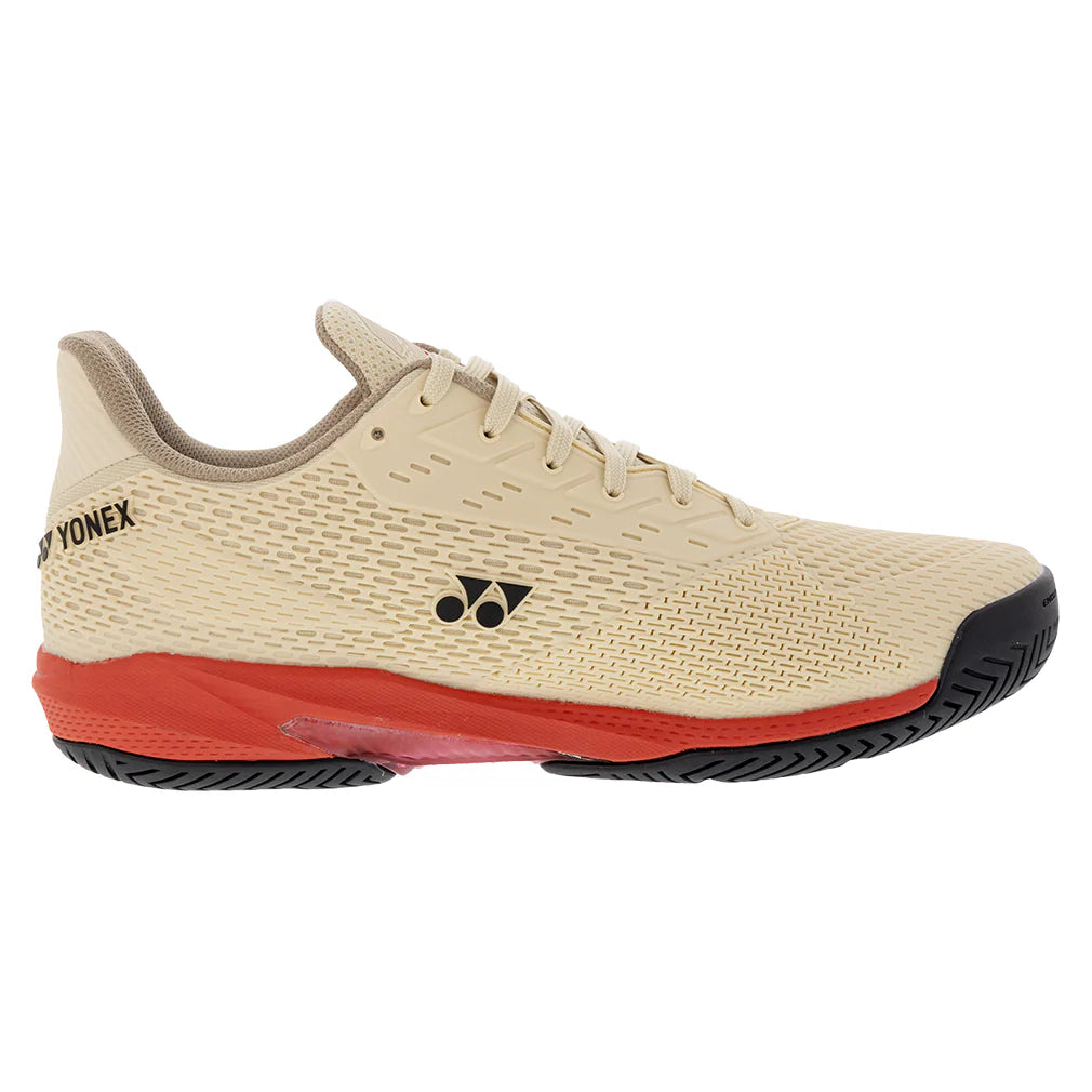 Men`s AD-ACCEL Tennis Shoes Sand Beige Footwear Yonex