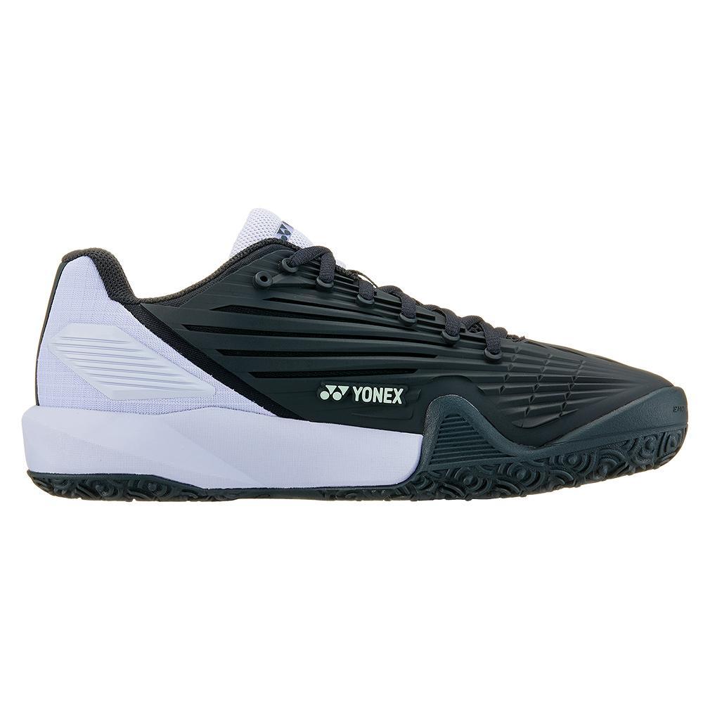 Men's Eclipsion 5 Clay Tennis Shoes Black and Purple Footwear Yonex