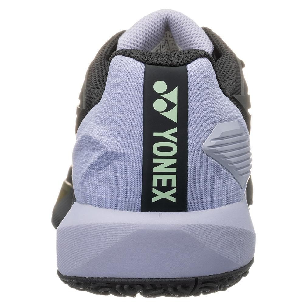 Men's Eclipsion 5 Clay Tennis Shoes Black and Purple Footwear Yonex