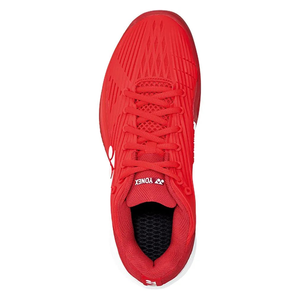 Men`s ECLIPSION 5 Tennis Shoes Tango Red Footwear Yonex