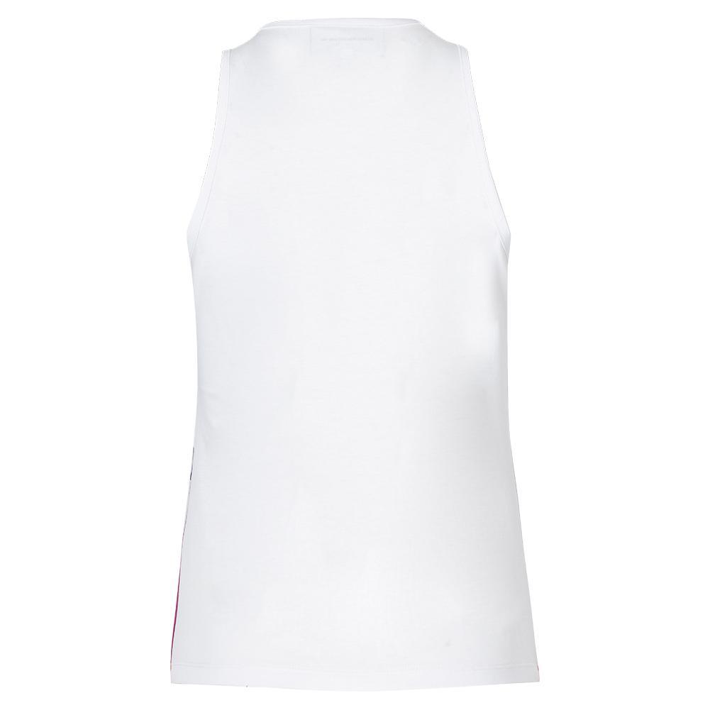 Women's Racquet Tennis Tank White Apparel Sergio Tacchini