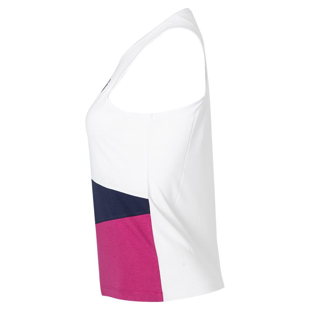 Women's Racquet Tennis Tank White Apparel Sergio Tacchini