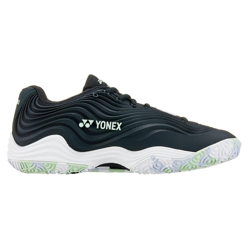 Women's Fusionrev 5 Clay Tennis Shoes Black and White Footwear Yonex