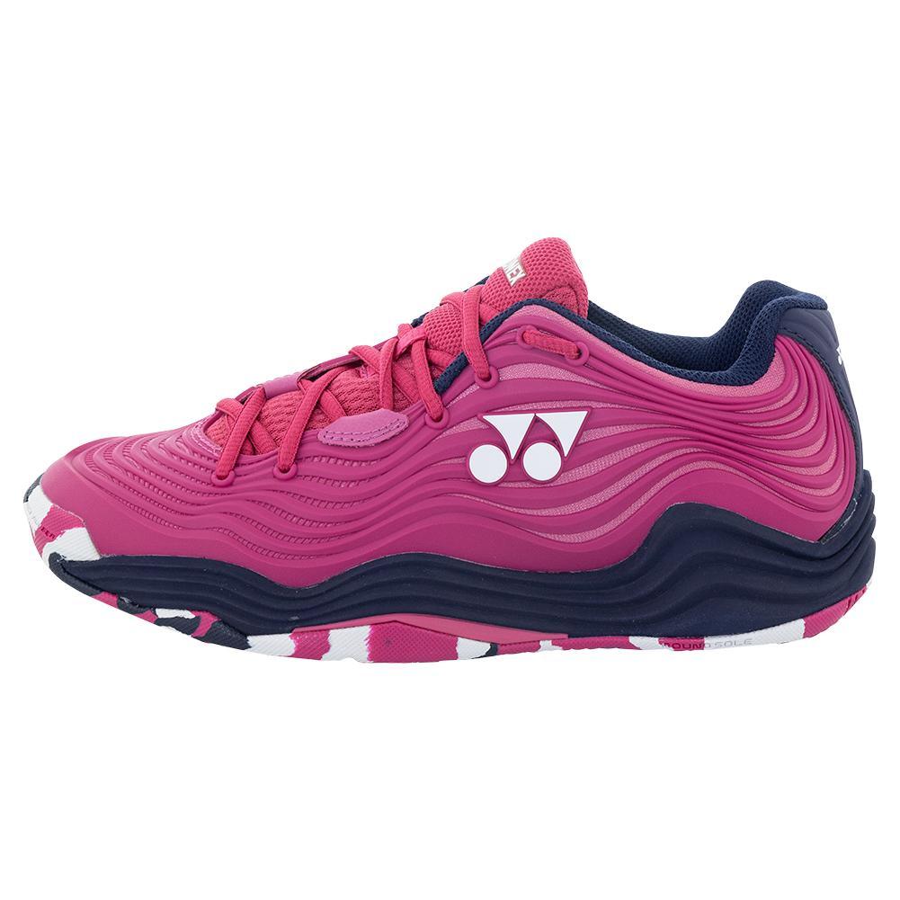 Women's FUSIONREV 5 Clay Tennis Shoes Rose Pink Footwear Yonex