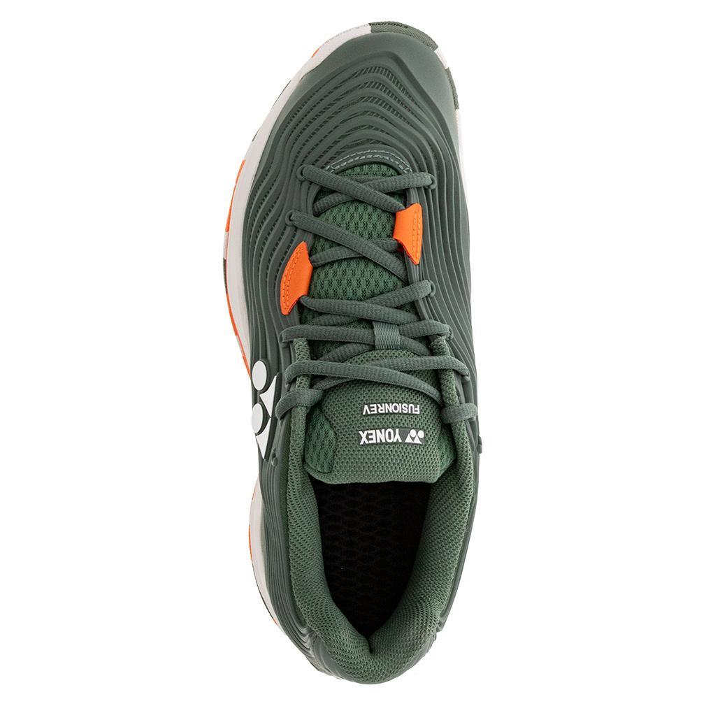Men's Fusionrev 5 Clay Tennis Shoes Olive Footwear Yonex
