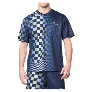 Men`s Luca Pique Tennis Top Apparel Sergio Tacchini