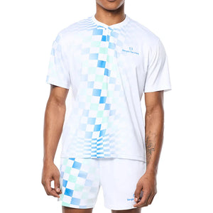 Men`s Luca Pique Tennis Top Apparel Sergio Tacchini