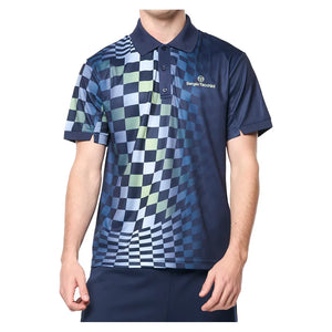 Men`s Luca Pique Tennis Polo Apparel Sergio Tacchini