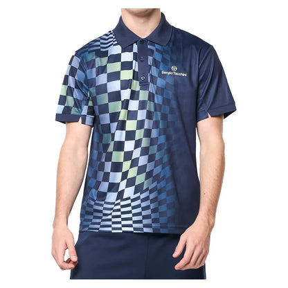 Men`s Luca Pique Tennis Polo Apparel Sergio Tacchini