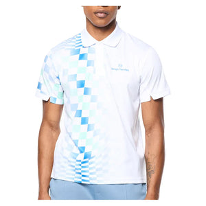 Men`s Luca Pique Tennis Polo Apparel Sergio Tacchini