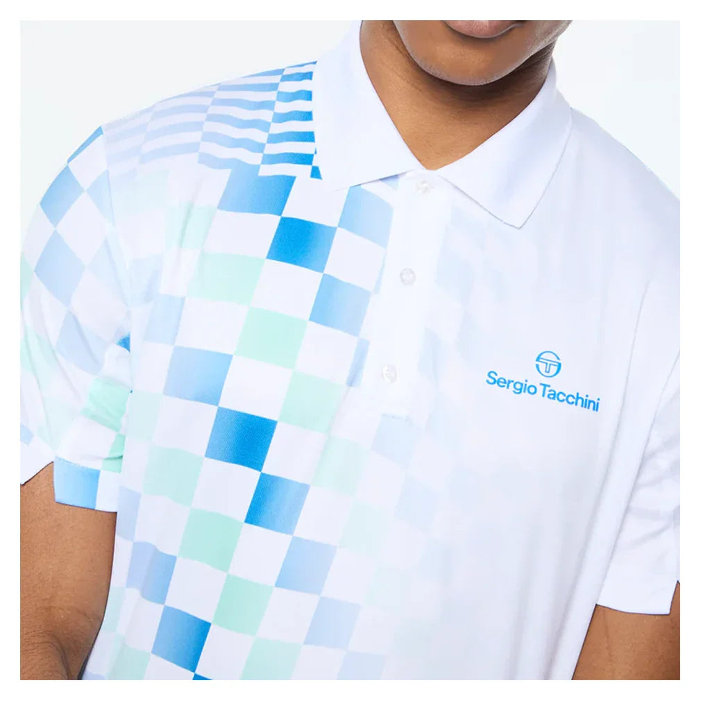 Men`s Luca Pique Tennis Polo Apparel Sergio Tacchini