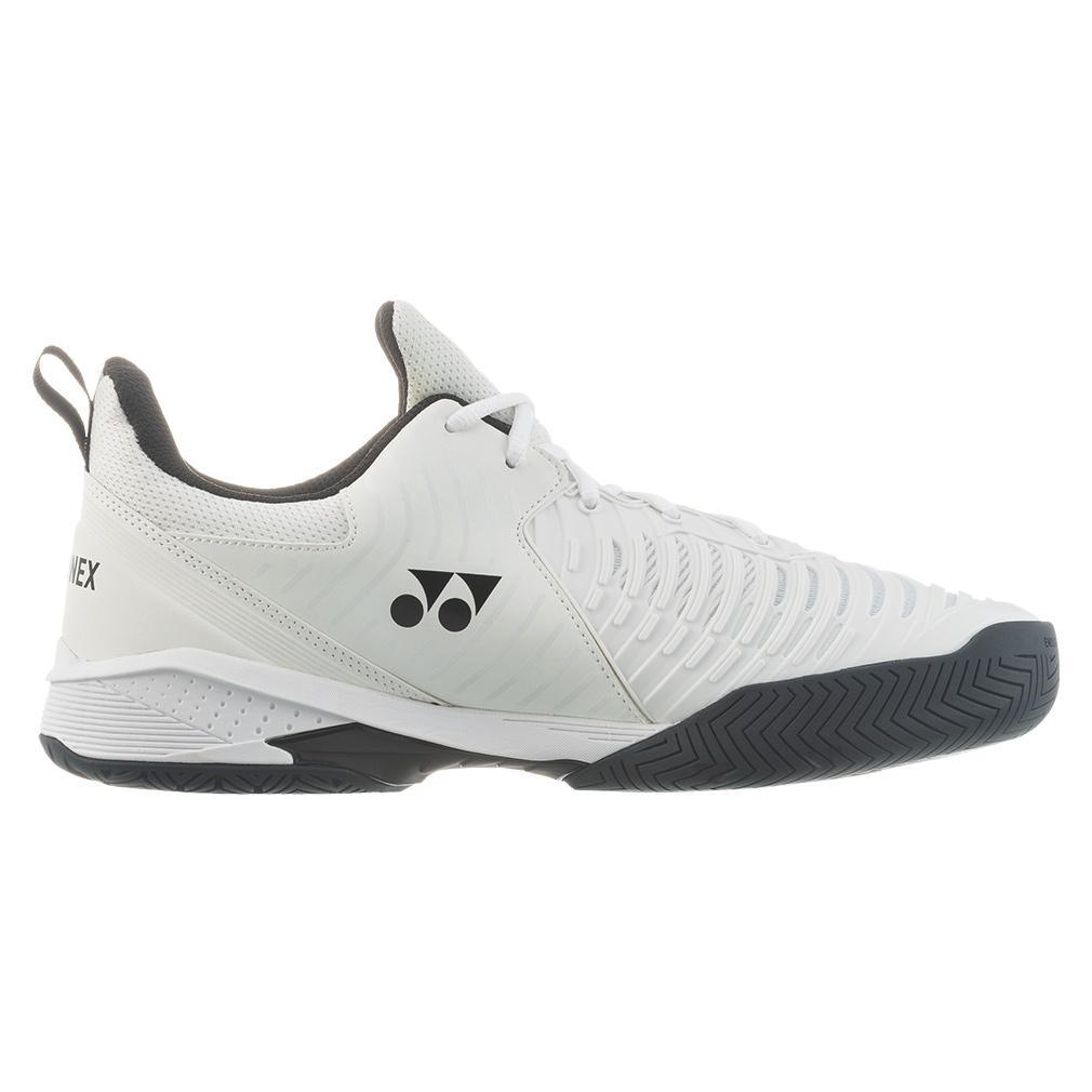 Unisex Sonicage Plus 4E Width Tennis Shoes White Footwear Yonex