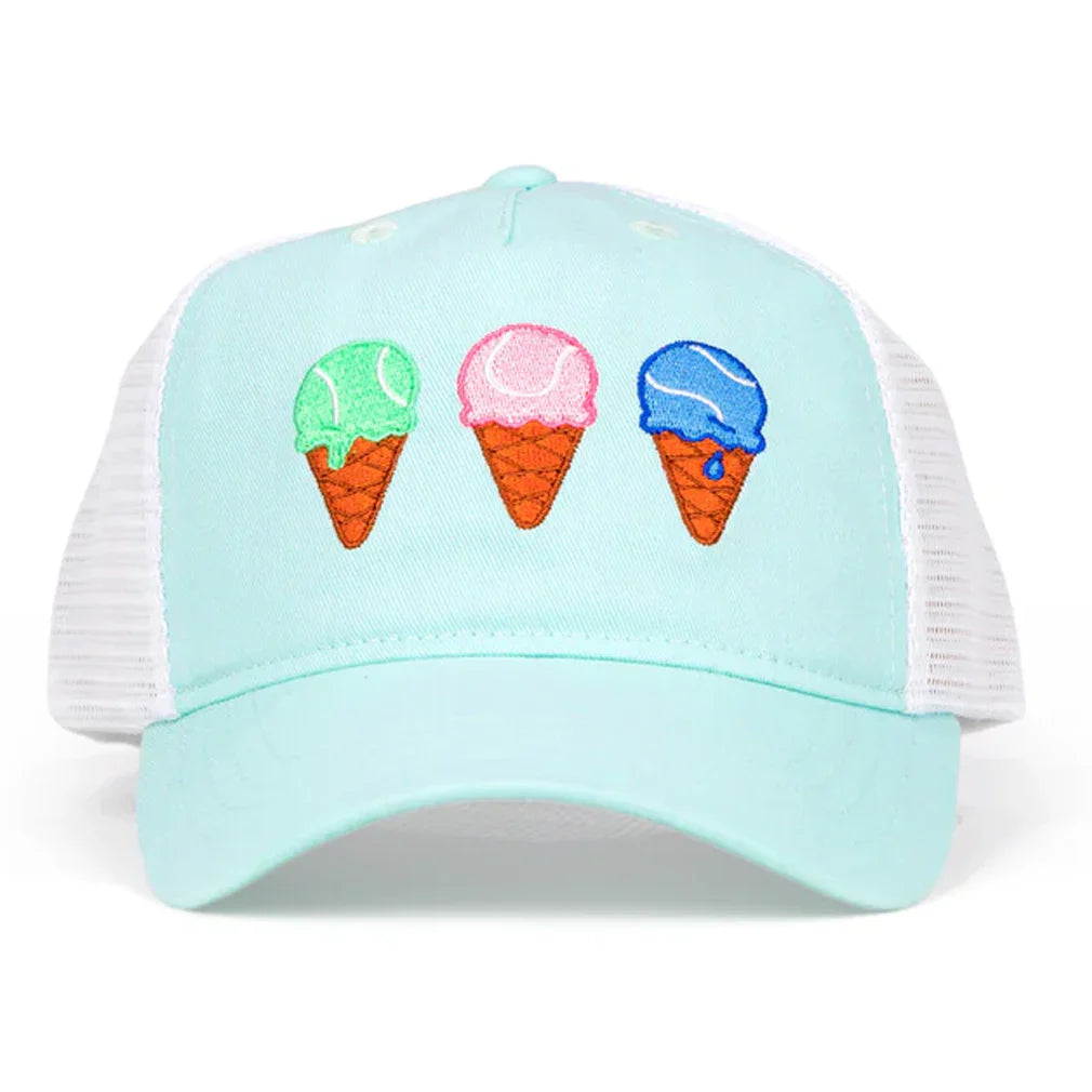 Kids Tennis Trucker Hat Sweet Serve Apparel Ame And Lulu