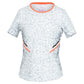 Girls' Cool Cat Short Sleeve Tennis Top Orange Glow Apparel Lucky In Love