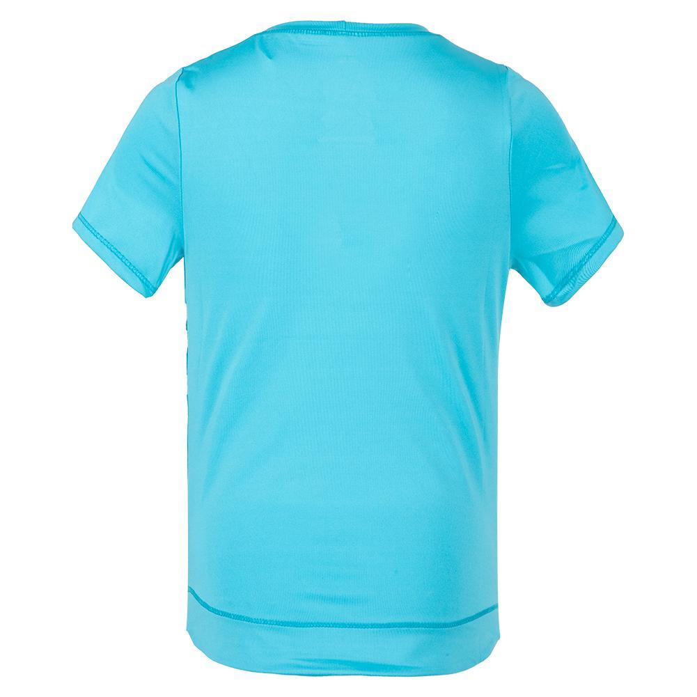 Girls' Dynamic High-Low Short Sleeve Tennis Top Apparel Lucky In Love