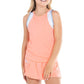 Girl's Blossom Open Back Tennis Tank Peach Apparel Lucky In Love