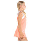 Girl's Blossom Open Back Tennis Tank Peach Apparel Lucky In Love