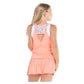 Girl's Blossom Open Back Tennis Tank Peach Apparel Lucky In Love