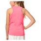 Girls' V-Neck Cutout Tennis Tank Pink Apparel Lucky In Love