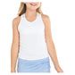 Girls' V-Neck Cutout Tennis Tank Apparel Lucky In Love