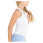 Girls' V-Neck Cutout Tennis Tank Apparel Lucky In Love