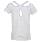 Girls' Grrrl Power Tennis Tee White Apparel Lucky In Love