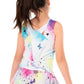 Girl's Tie Back Tennis Tank Apparel Lucky In Love