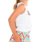 Girl's Tennis Tank Apparel Lucky In Love