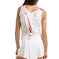 Girl's Shock N' Love Tie Back Tennis Tank White Apparel Lucky In Love