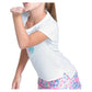 Girls` Itâ€™s A Tie Short Sleeve Tennis Top Multicolor Apparel Lucky In Love