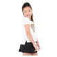 Girl's Paisley in Love Short Sleeve Tennis Top White Apparel Lucky In Love