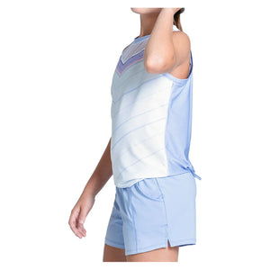 Girls` Love Tie Back Tennis Tank Baby Lavender Apparel Lucky In Love