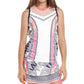Girls' Santa Fe Glow Tennis Tank Pink Apparel Lucky In Love