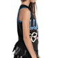 Girls' Glow with Love Tennis Tank Electric Blue Apparel Lucky In Love