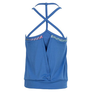 Girls' Sheer Genius Bralette Tennis Tank Bluemarine Apparel Lucky In Love