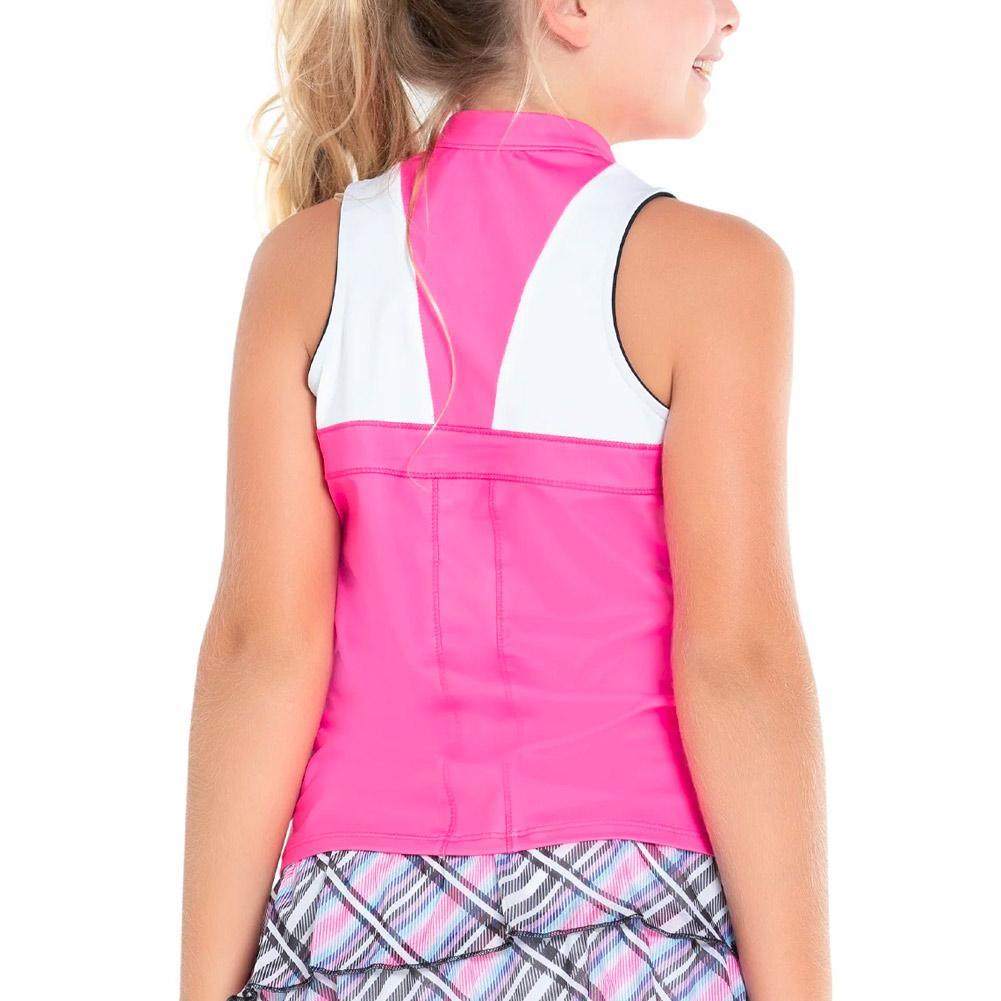 Girl's Birdie Tennis Tank Taffy Apparel Lucky In Love