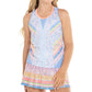 Girl's Liberty In Love Tennis Tank Light Denim Apparel Lucky In Love