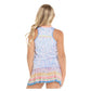 Girl's Liberty In Love Tennis Tank Light Denim Apparel Lucky In Love