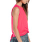 Girls' Pretty Bow Tennis Tank Coral Crush Apparel Lucky In Love