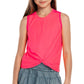 Girls' Pretty Bow Tennis Tank Coral Crush Apparel Lucky In Love