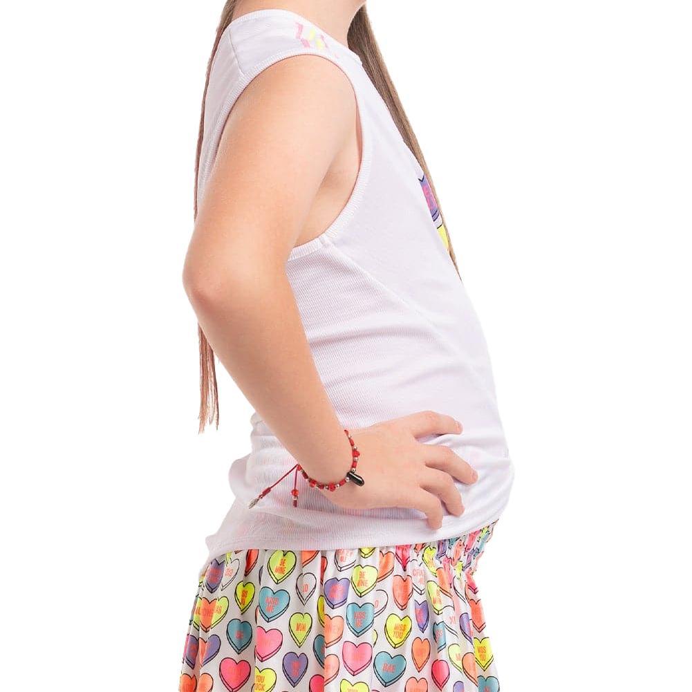 Girl's Candy Crush Tennis Tank Multicolor Apparel Lucky In Love